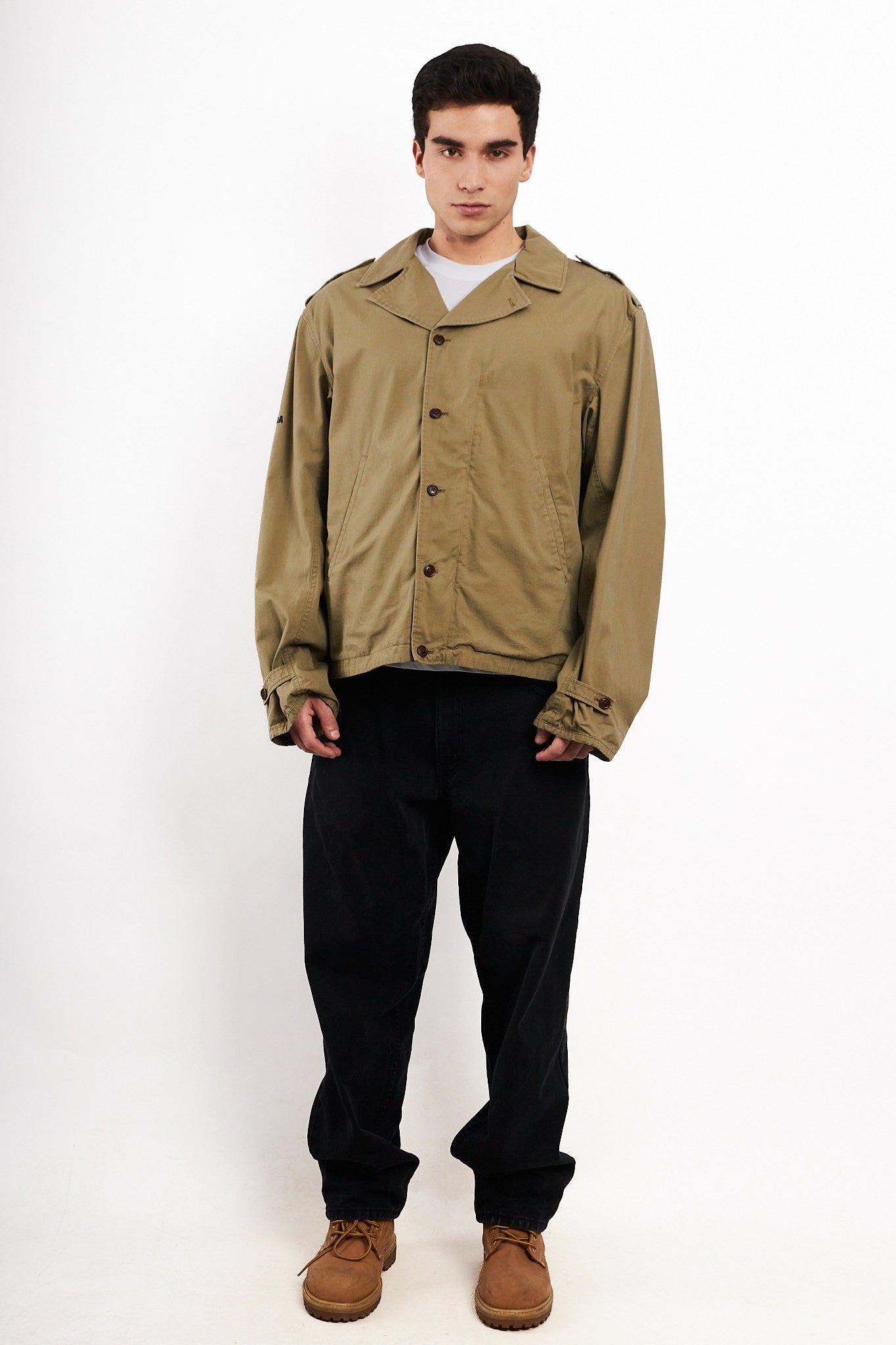 2000 Vintage Polo WWII M41 US Army Militar Jacket (L/XL)