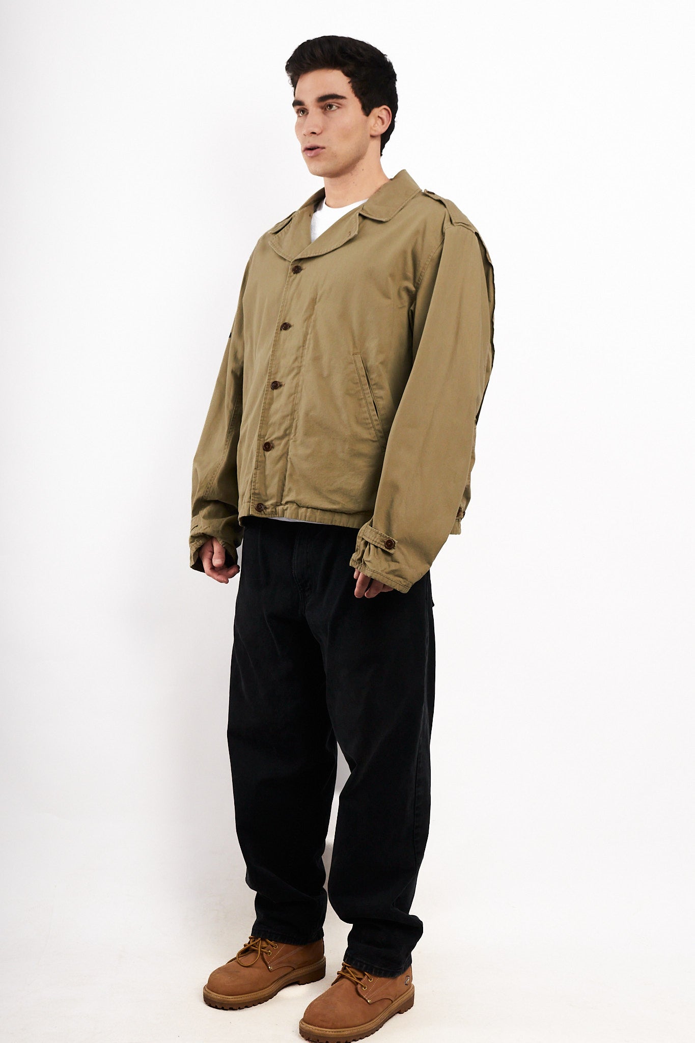 2000 Vintage Polo WWII M41 US Army Militar Jacket (L/XL)