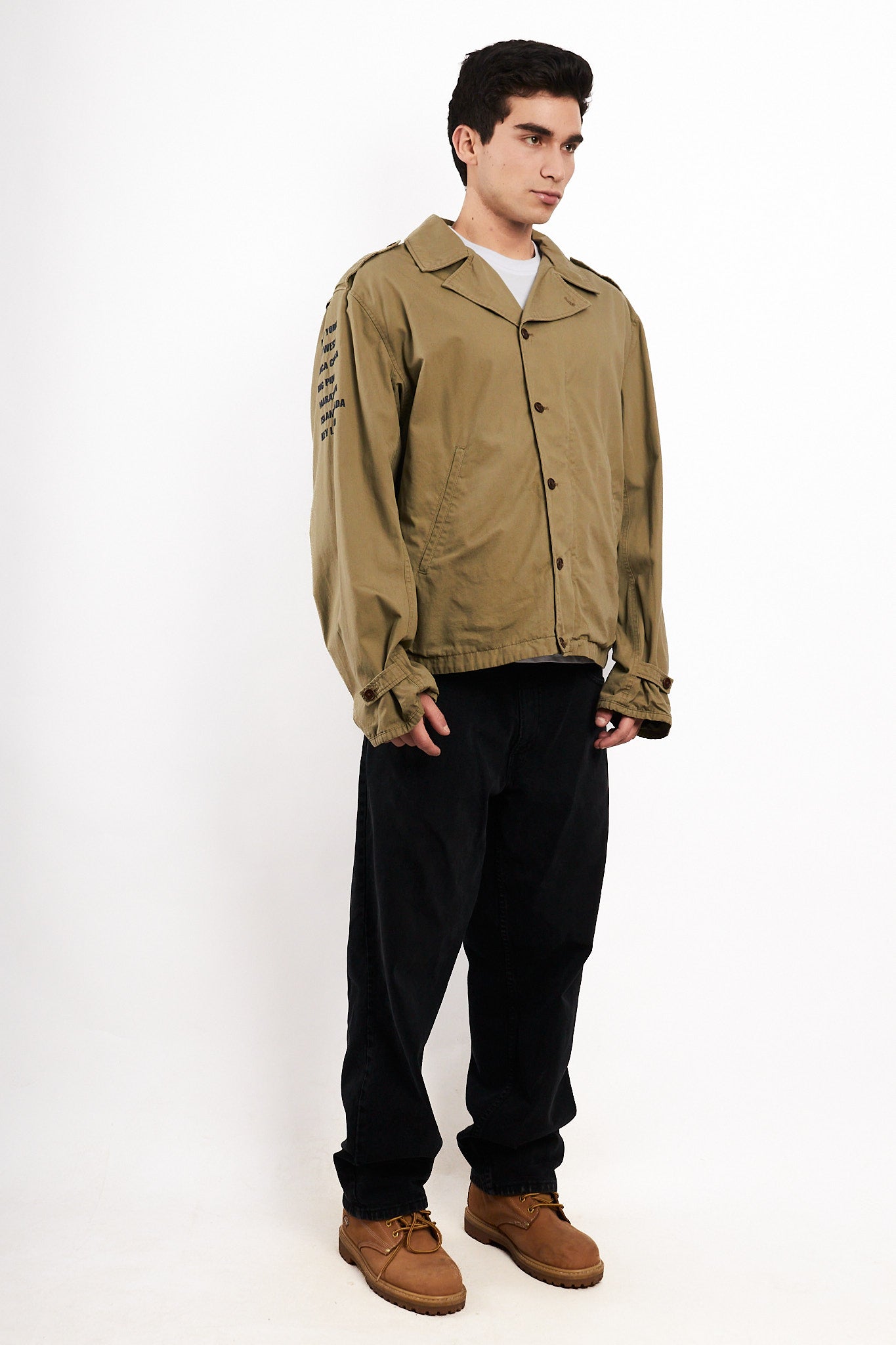 2000 Vintage Polo WWII M41 US Army Militar Jacket (L/XL)