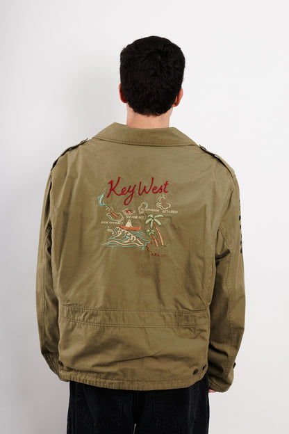2000 Vintage Polo WWII M41 US Army Militar Jacket (L/XL)