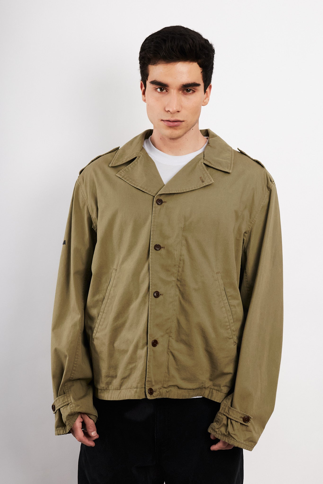 2000 Vintage Polo WWII M41 US Army Militar Jacket (L/XL)
