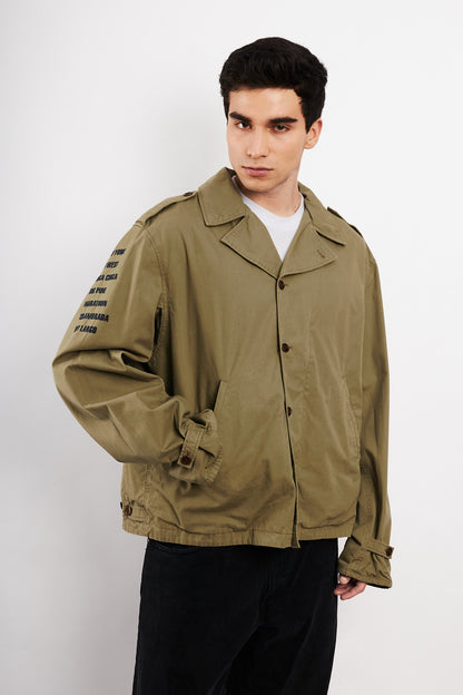 2000 Vintage Polo WWII M41 US Army Militar Jacket (L/XL)