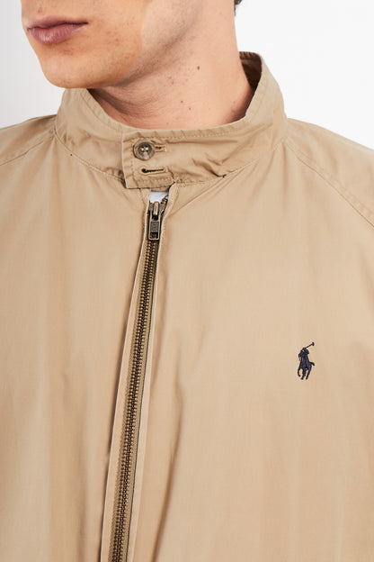 2000 Vintage Polo Ralph Lauren Khakhi Chino Collar Harrington (M/L)