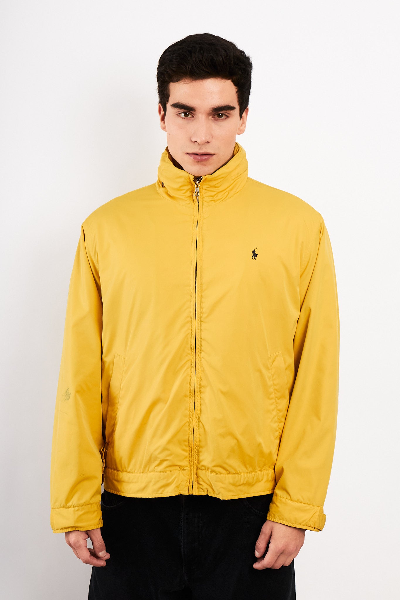 2000 Vintage Polo Ralph Lauren Mustard Impermeable Jacket (M/L)
