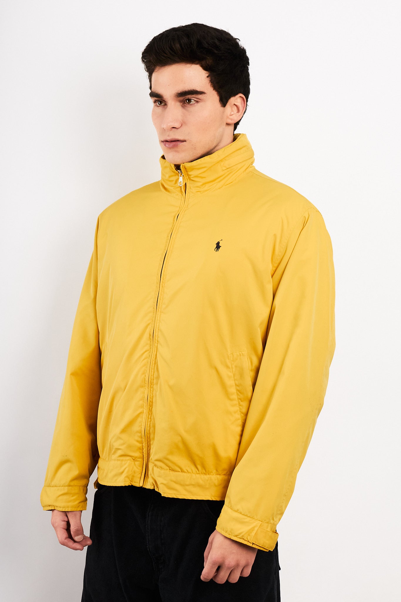 2000 Vintage Polo Ralph Lauren Mustard Impermeable Jacket (M/L)