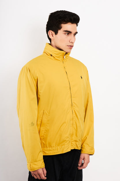 2000 Vintage Polo Ralph Lauren Mustard Impermeable Jacket (M/L)