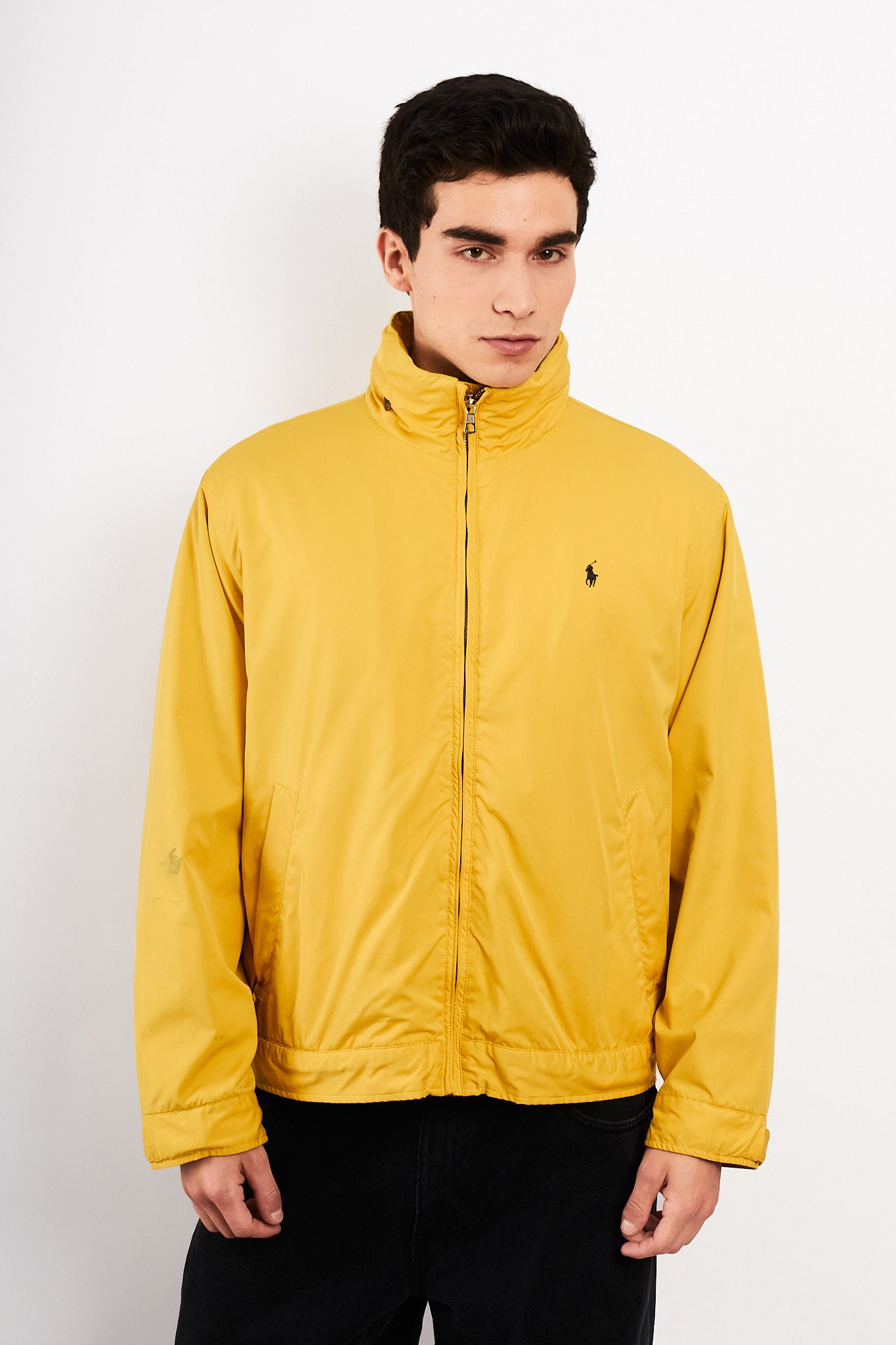 2000 Vintage Polo Ralph Lauren Mustard Impermeable Jacket (M/L)