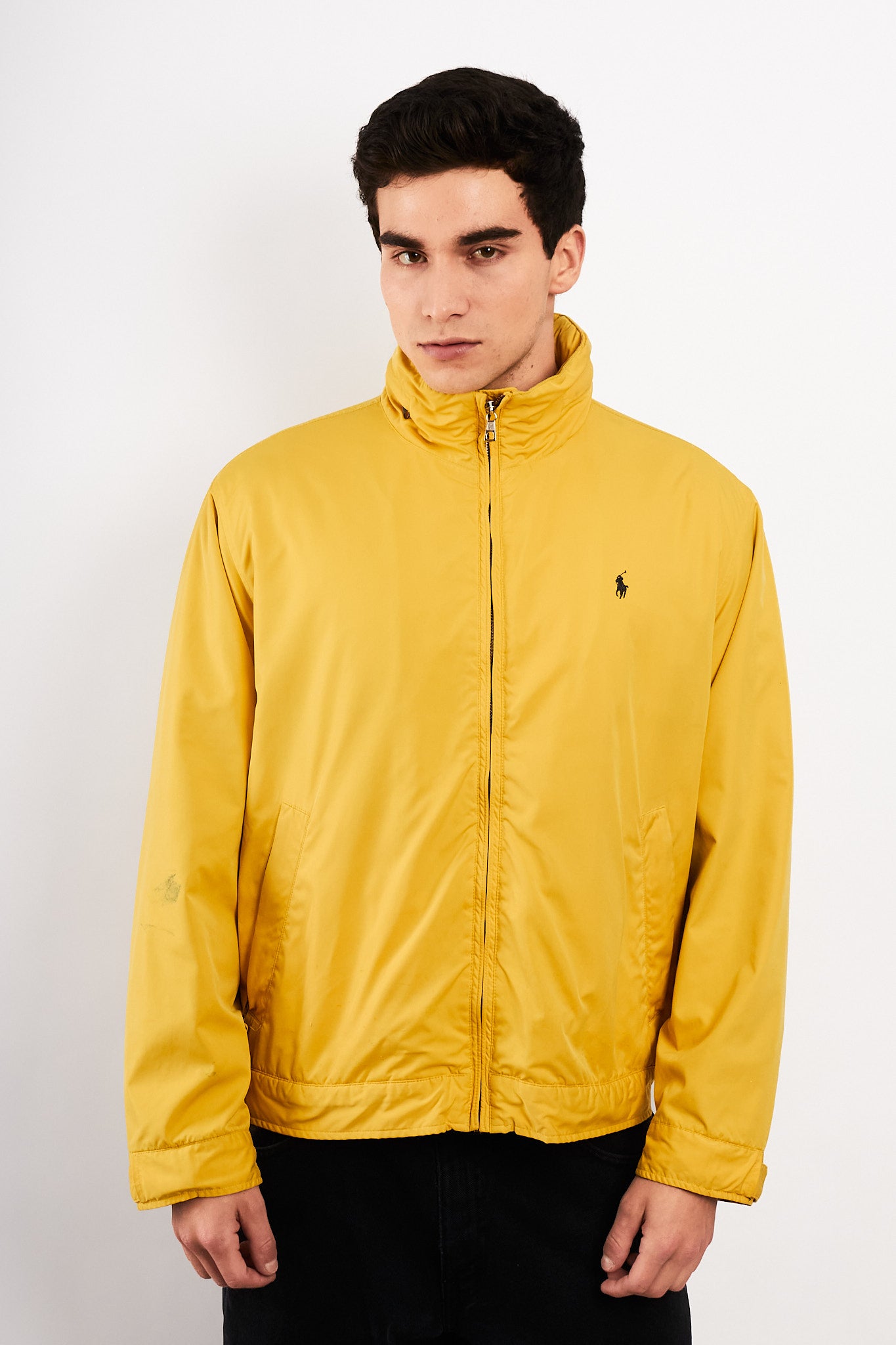 2000 Vintage Polo Ralph Lauren Mustard Impermeable Jacket (M/L)