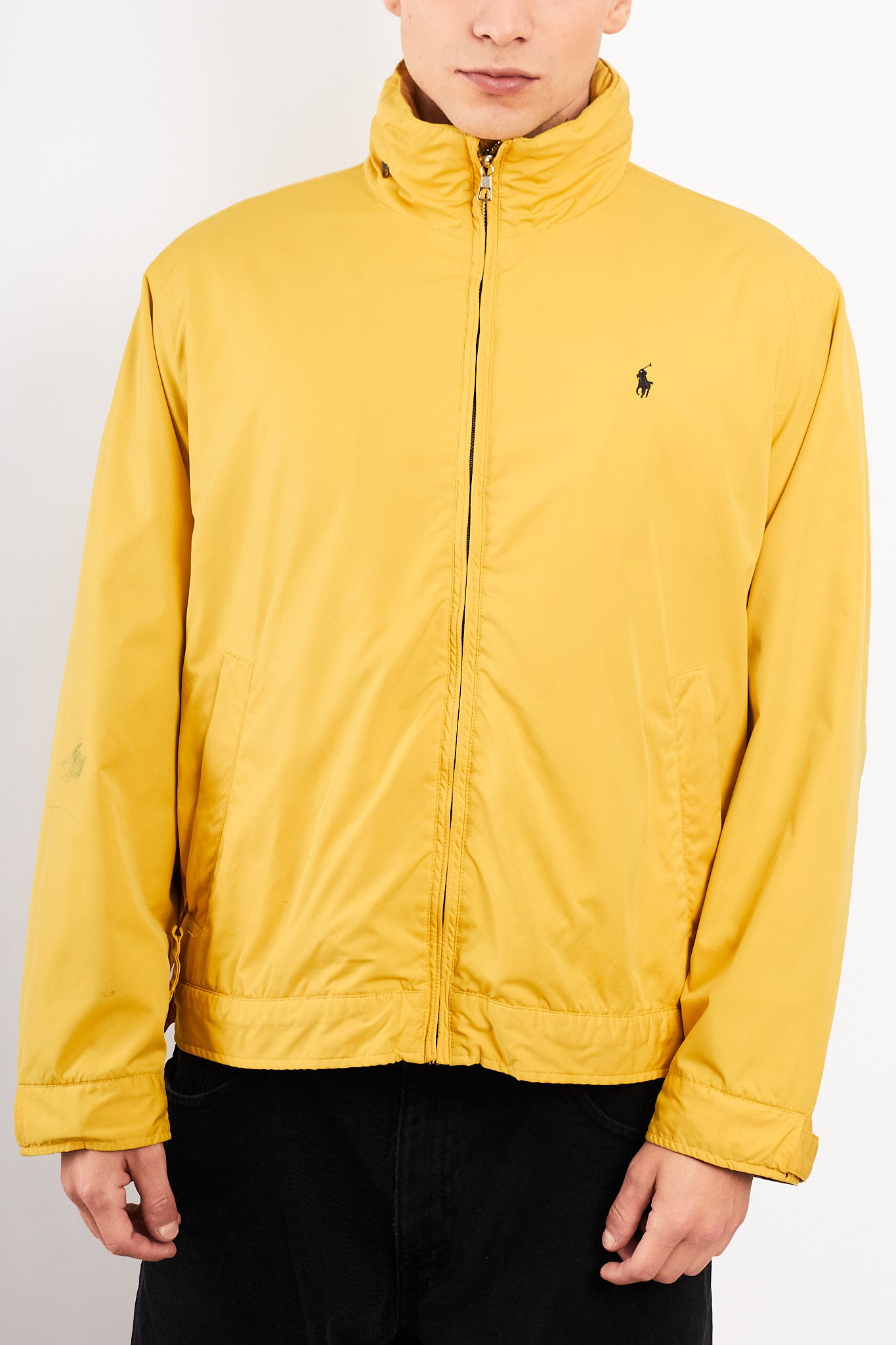 2000 Vintage Polo Ralph Lauren Mustard Impermeable Jacket (M/L)