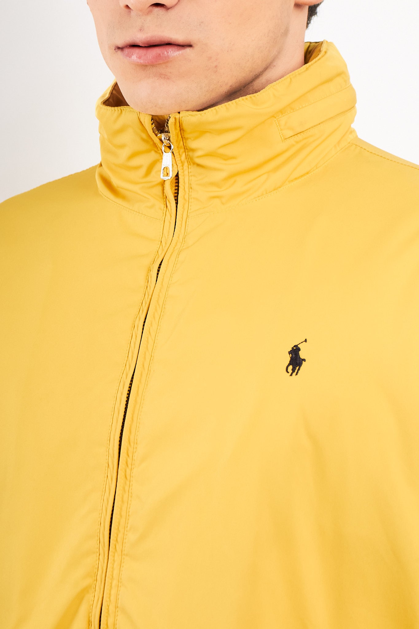 2000 Vintage Polo Ralph Lauren Mustard Impermeable Jacket (M/L)