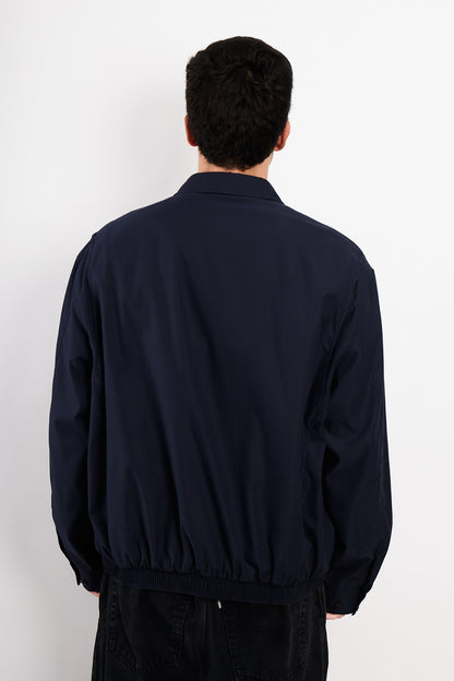 2000 Vintage Polo Ralph Lauren Navy bi-swing Impermeable Harrington (L/XL)