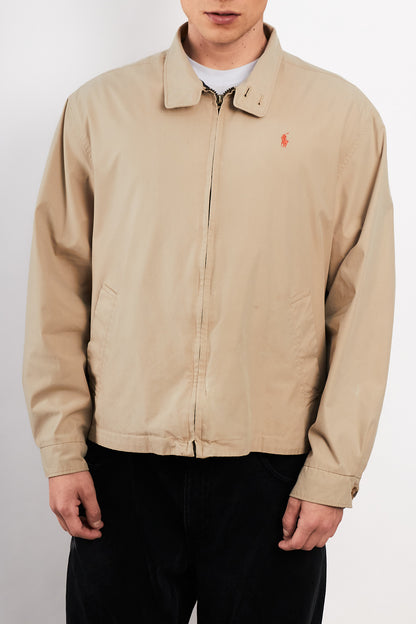 2000 Vintage Polo Ralph Lauren Khakhi Chino Collar Harrington (M/L)