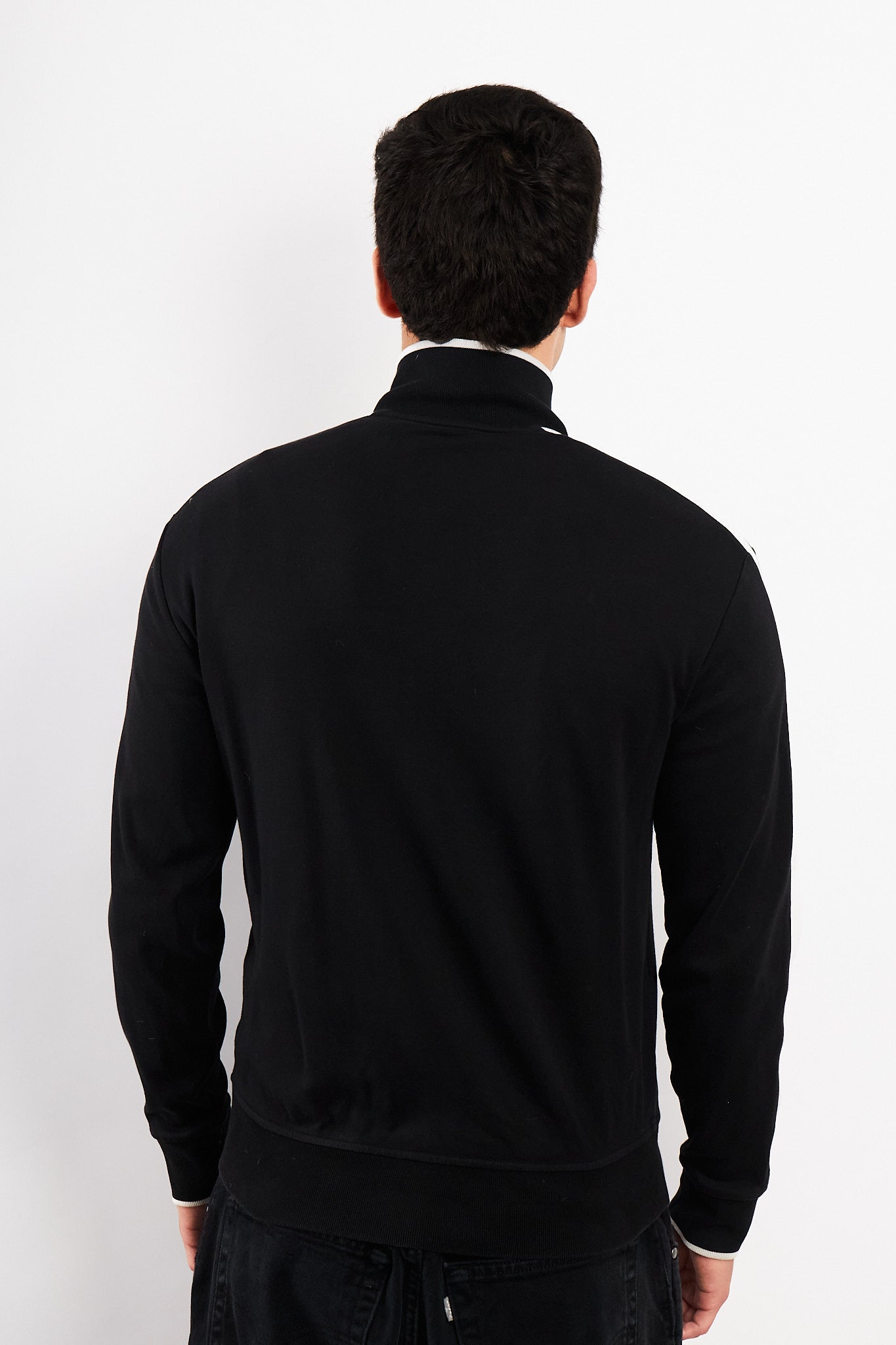 2000 Vintage Polo Ralph Lauren Black Track Jacket (M/L)