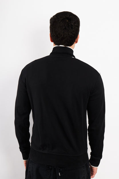 2000 Vintage Polo Ralph Lauren Black Track Jacket (M/L)