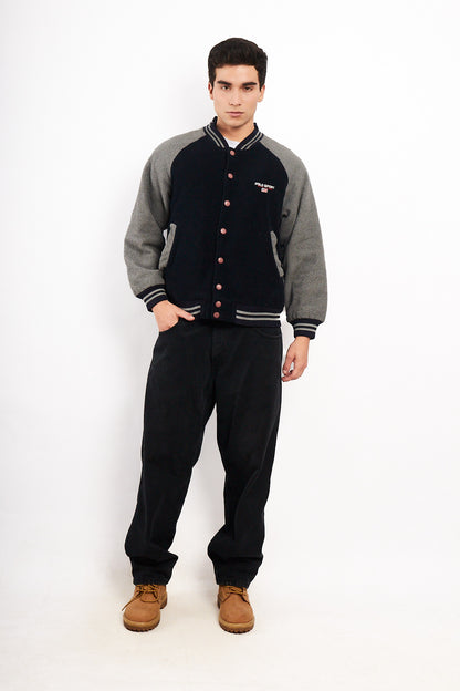 1990 Vintage Polo Sport Ralph Lauren Fleece Varsity (M)