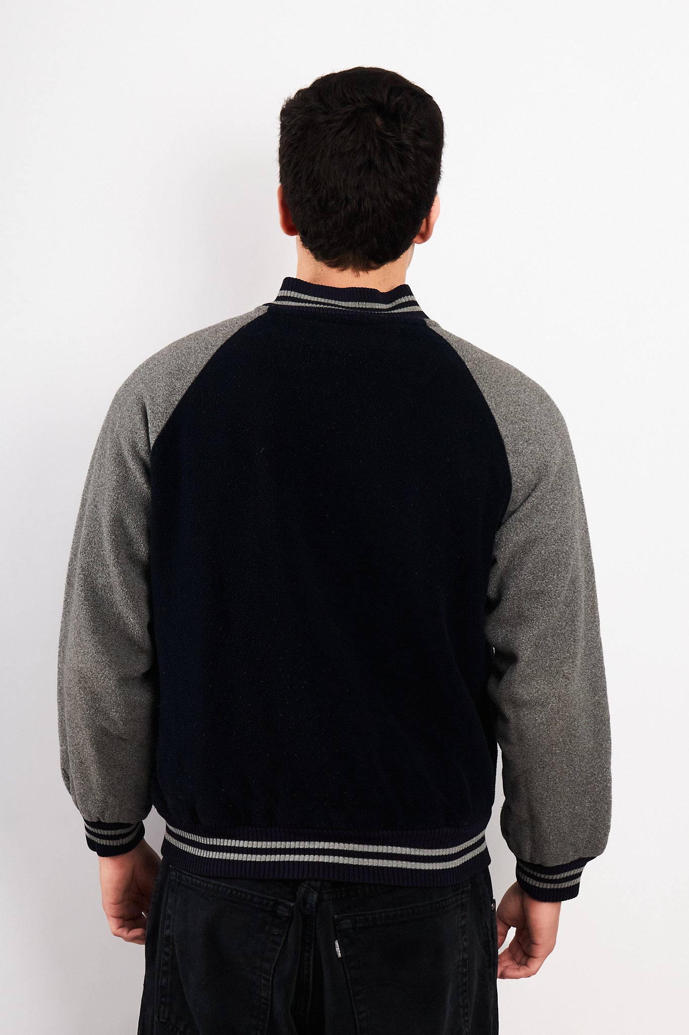 1990 Vintage Polo Sport Ralph Lauren Fleece Varsity (M)