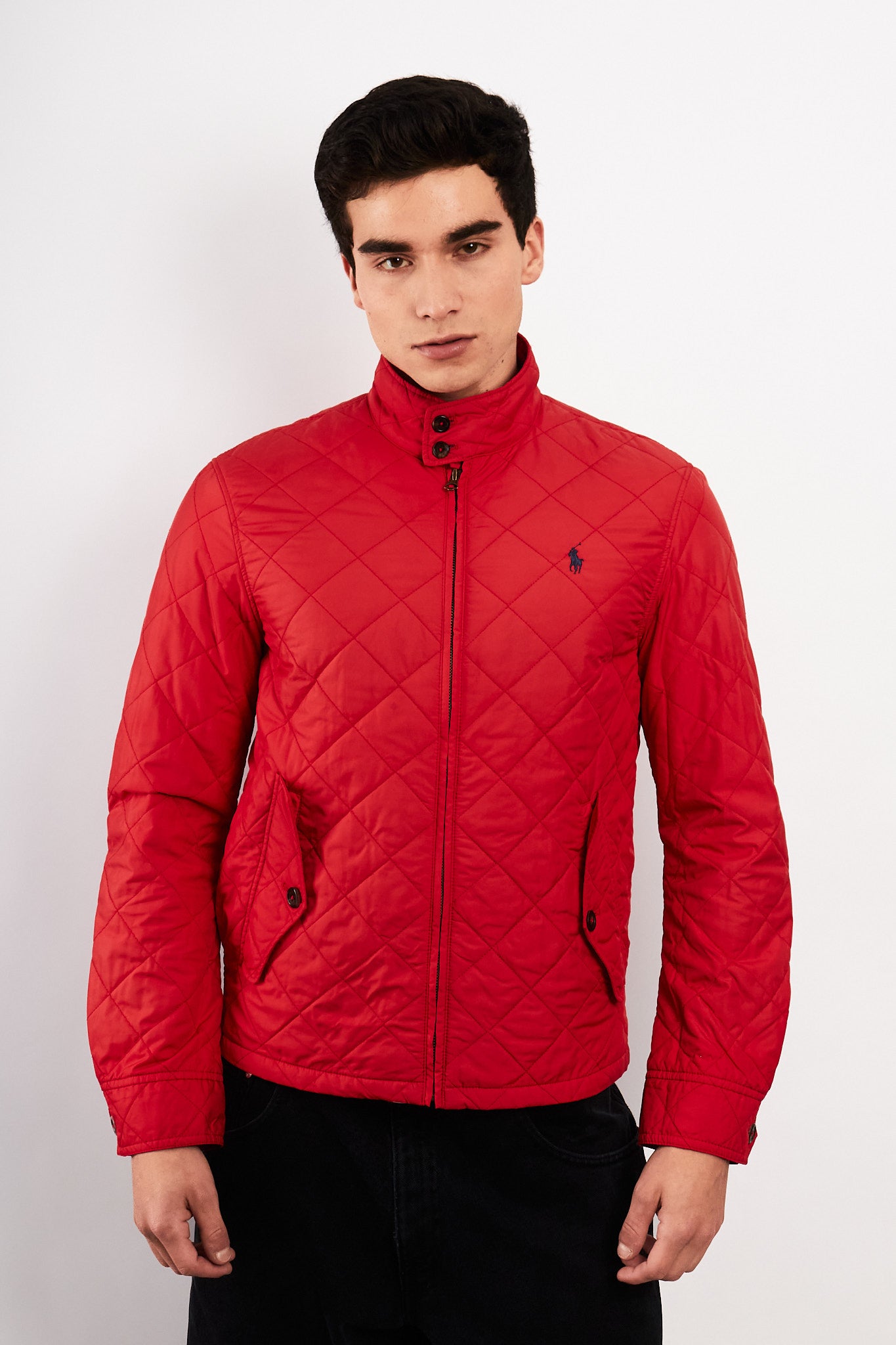 2010 Polo Ralph Lauren Red Puffer Harrington (S/M)