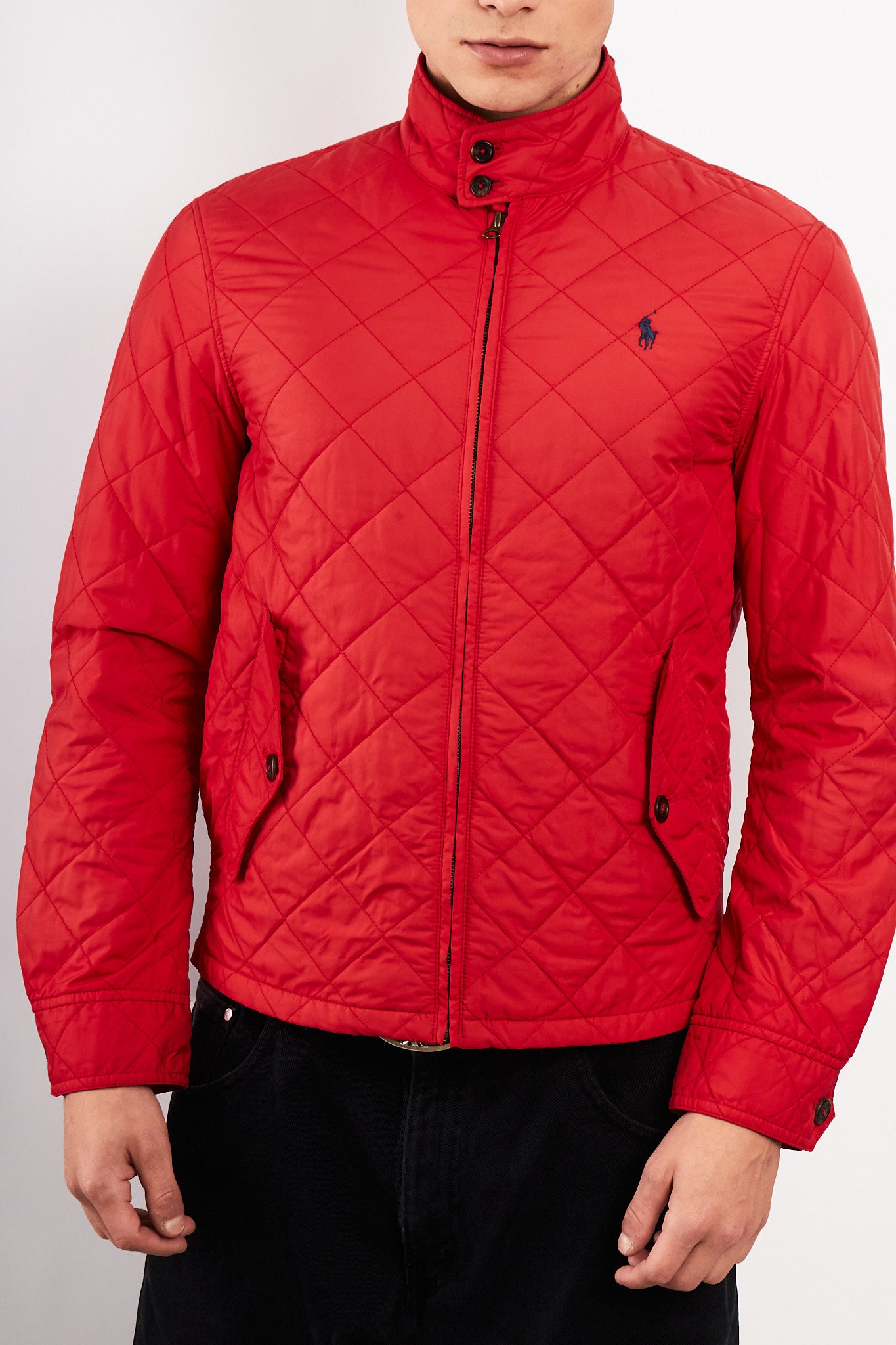 2010 Polo Ralph Lauren Red Puffer Harrington (S/M)