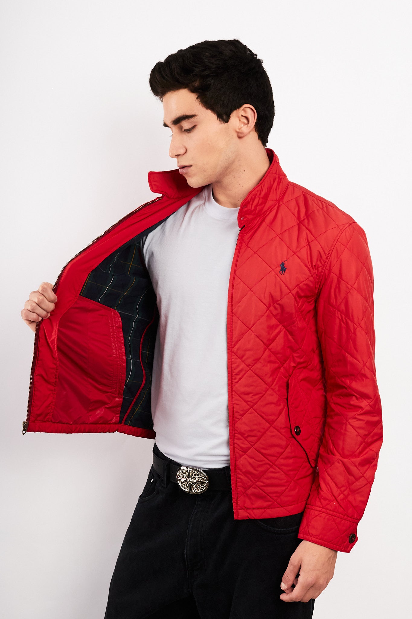 2010 Polo Ralph Lauren Red Puffer Harrington (S/M)