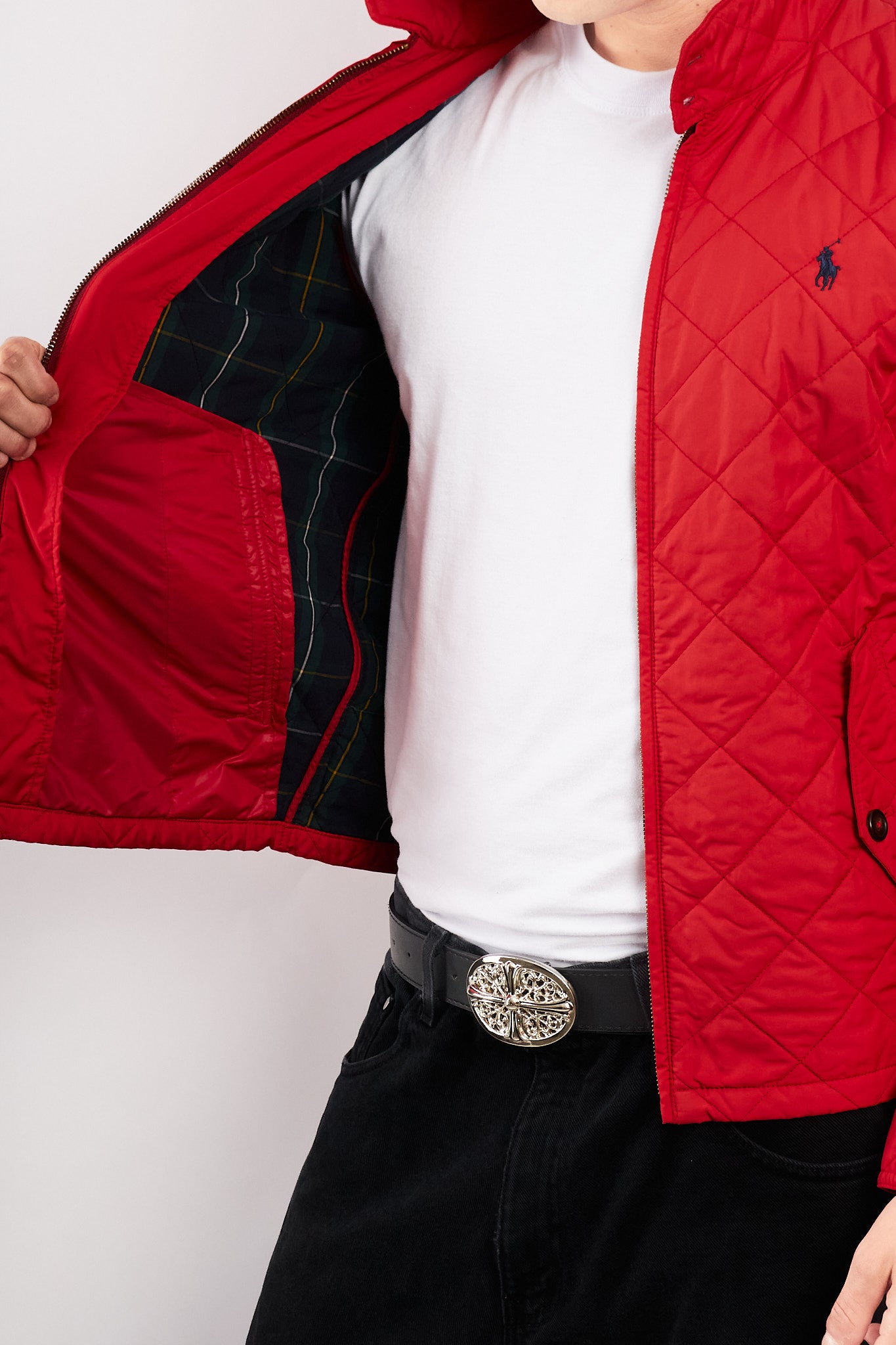 2010 Polo Ralph Lauren Red Puffer Harrington (S/M)