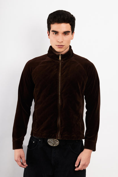 2000 Vintage Ralph Lauren Leather/Cachemir/Merino Wool Jacket (S)