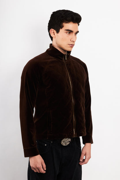 2000 Vintage Ralph Lauren Leather/Cachemir/Merino Wool Jacket (S)