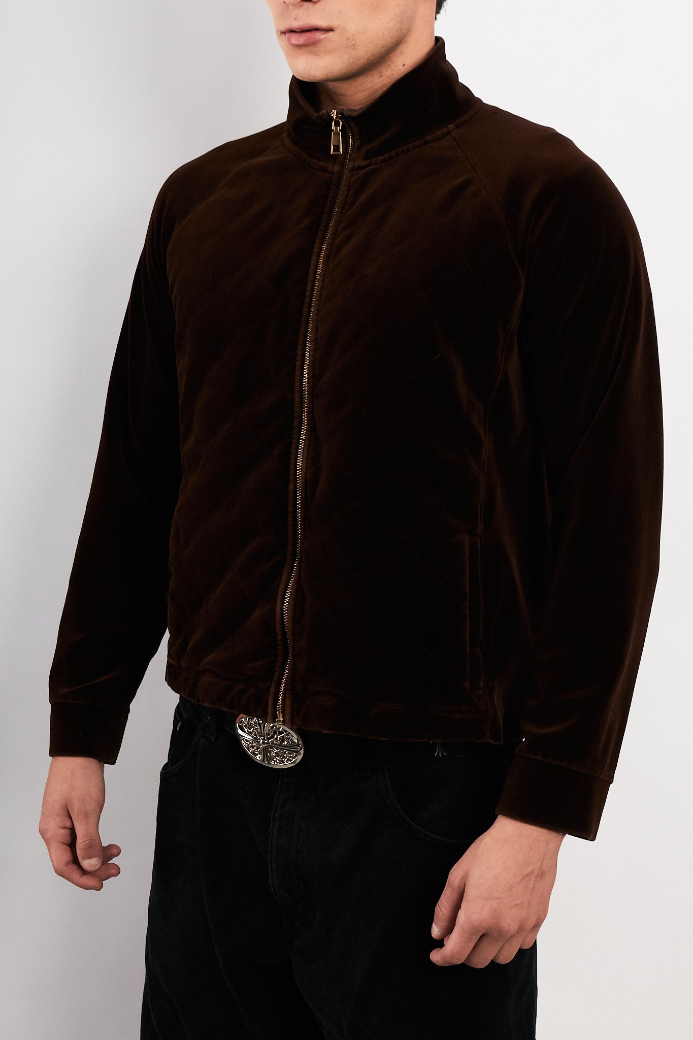 2000 Vintage Ralph Lauren Leather/Cachemir/Merino Wool Jacket (S)