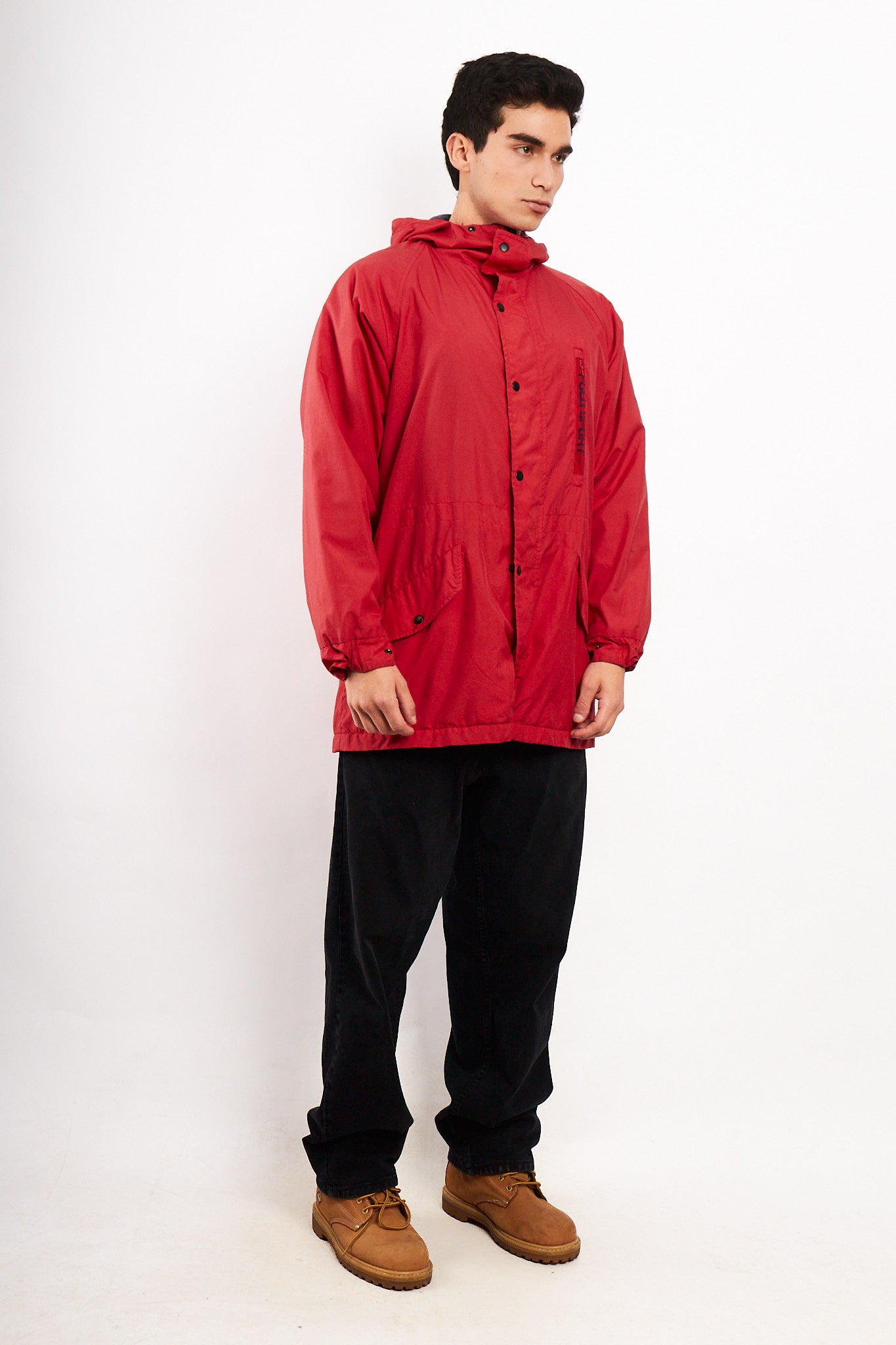 2000 Vintage Polo Sport RL Salmon Padded Parka (M)