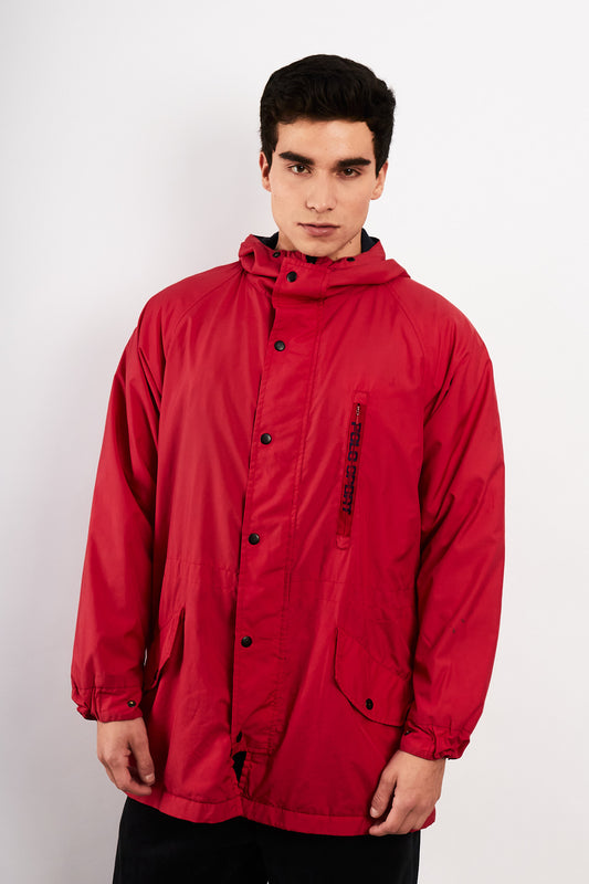2000 Vintage Polo Sport RL Salmon Padded Parka (M)