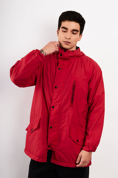 2000 Vintage Polo Sport RL Salmon Padded Parka (M)