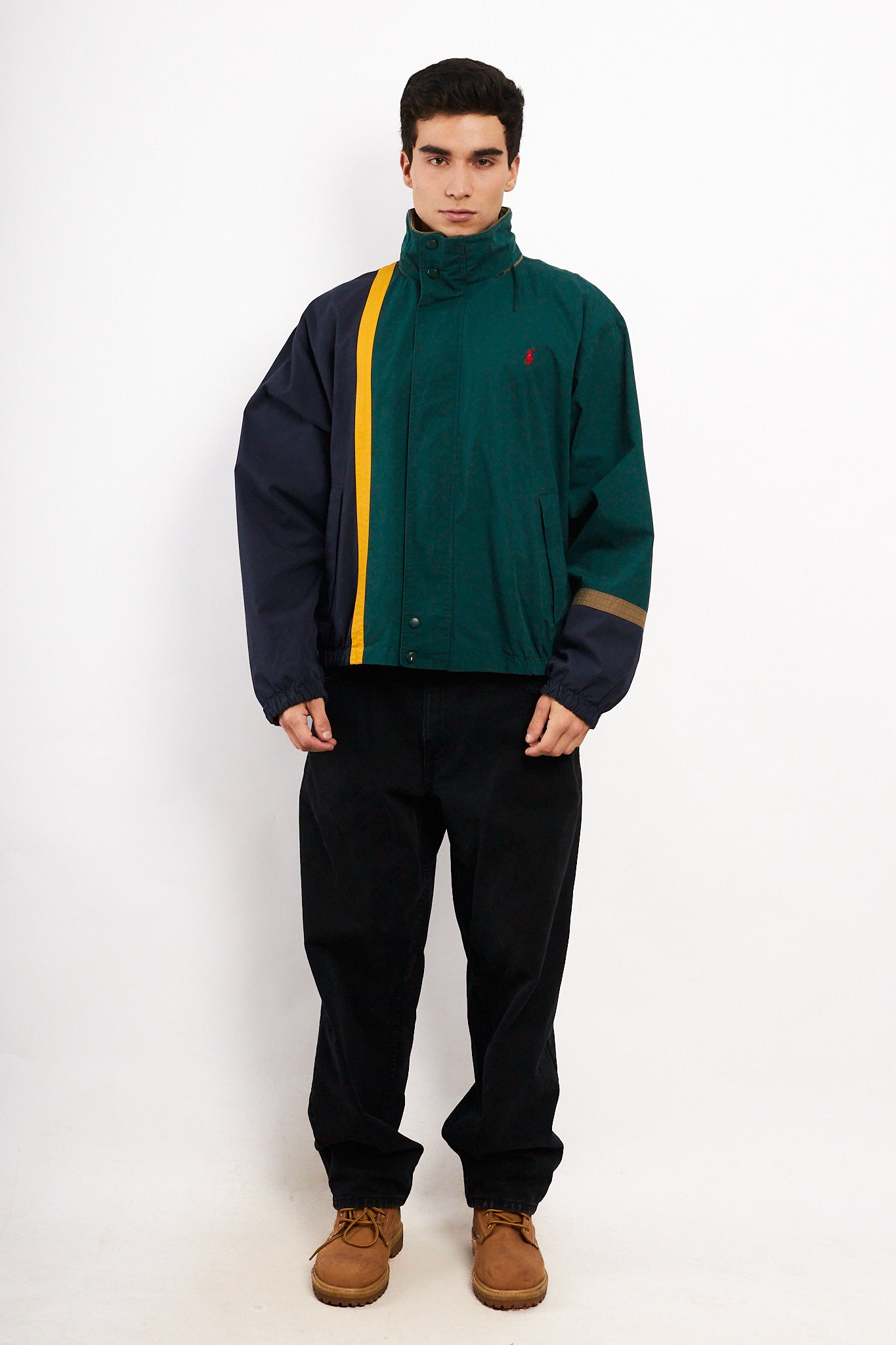 1990 Vintage Polo Ralph Lauren Reversible Colorblock Jacket (L)