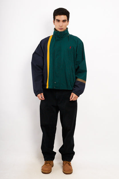 1990 Vintage Polo Ralph Lauren Reversible Colorblock Jacket (L)