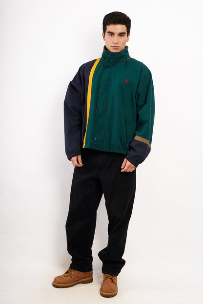 1990 Vintage Polo Ralph Lauren Reversible Colorblock Jacket (L)