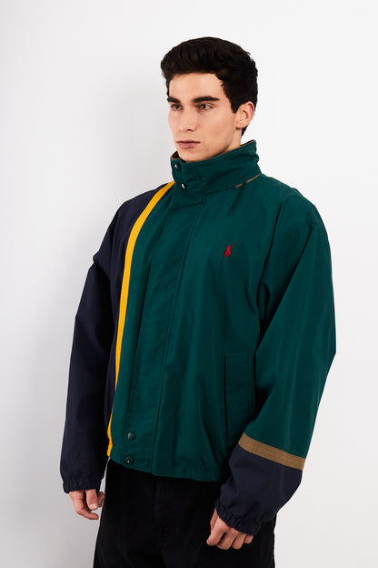 1990 Vintage Polo Ralph Lauren Reversible Colorblock Jacket (L)