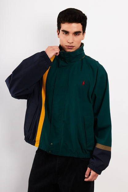1990 Vintage Polo Ralph Lauren Reversible Colorblock Jacket (L)