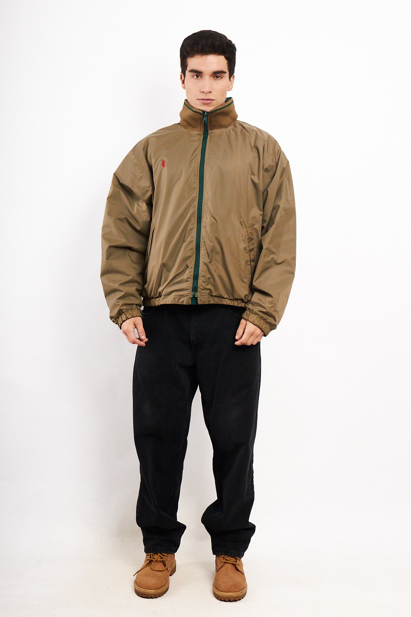 1990 Vintage Polo Ralph Lauren Reversible Colorblock Jacket (L)