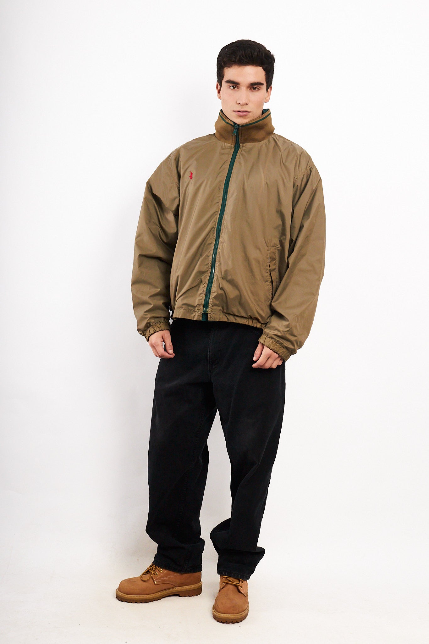 1990 Vintage Polo Ralph Lauren Reversible Colorblock Jacket (L)