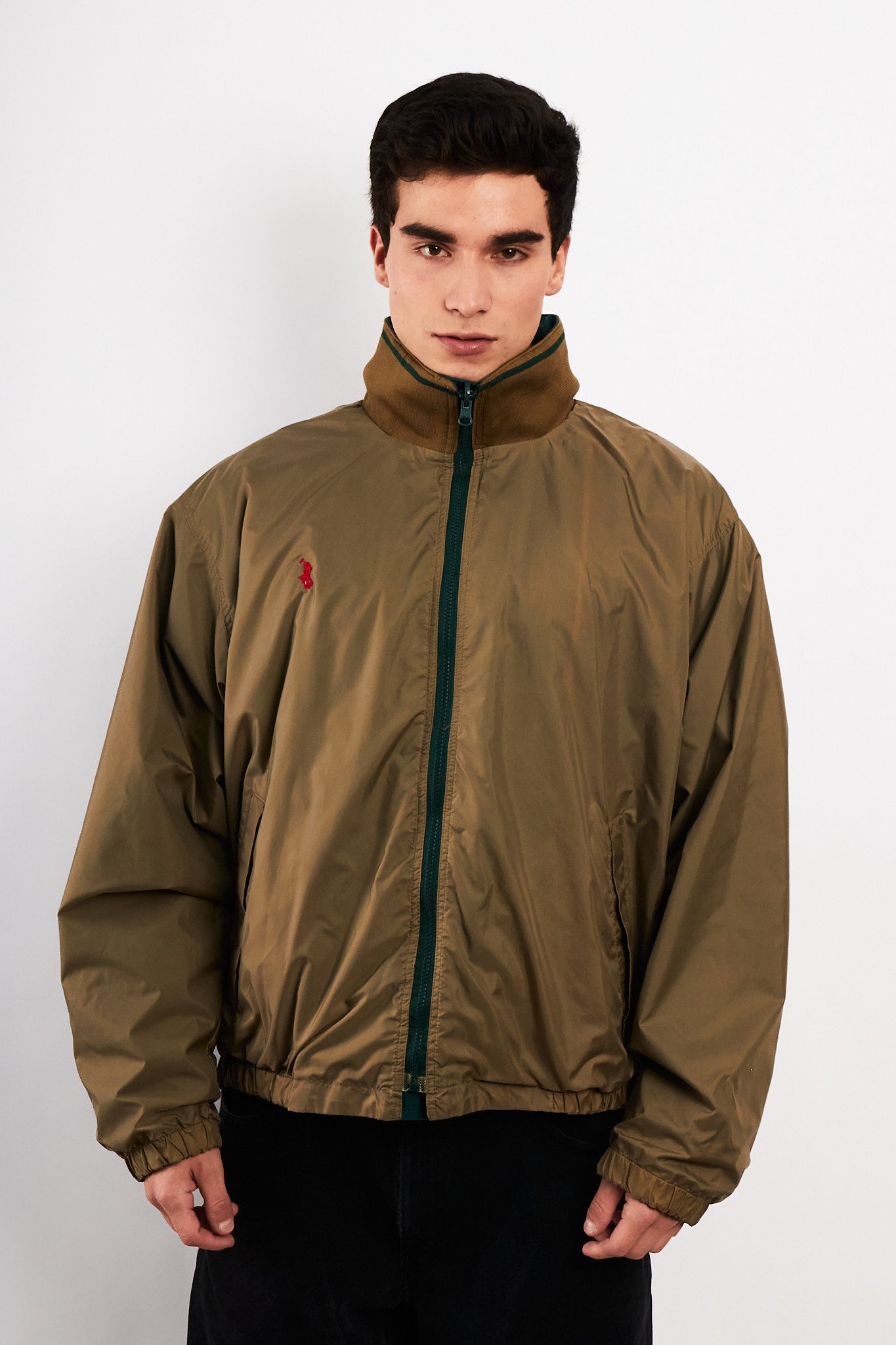1990 Vintage Polo Ralph Lauren Reversible Colorblock Jacket (L)