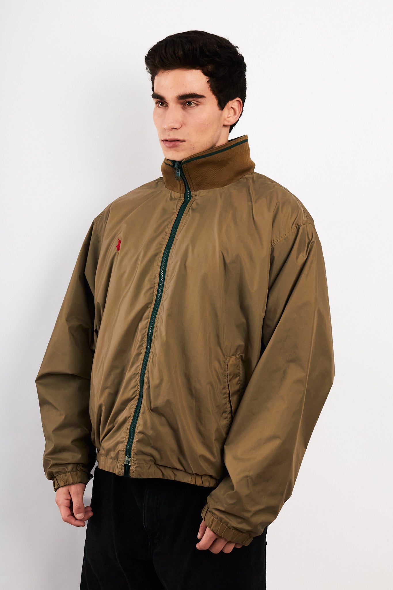 1990 Vintage Polo Ralph Lauren Reversible Colorblock Jacket (L)