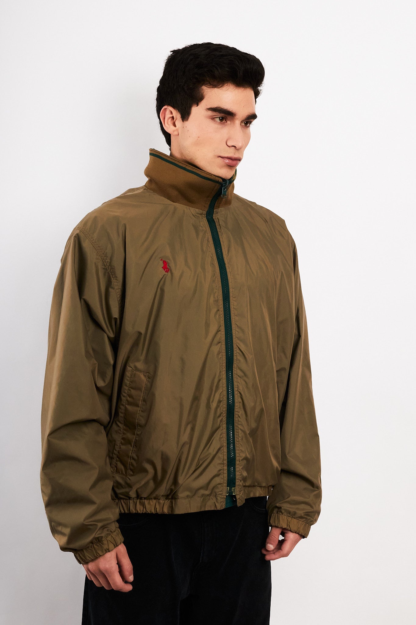 1990 Vintage Polo Ralph Lauren Reversible Colorblock Jacket (L)