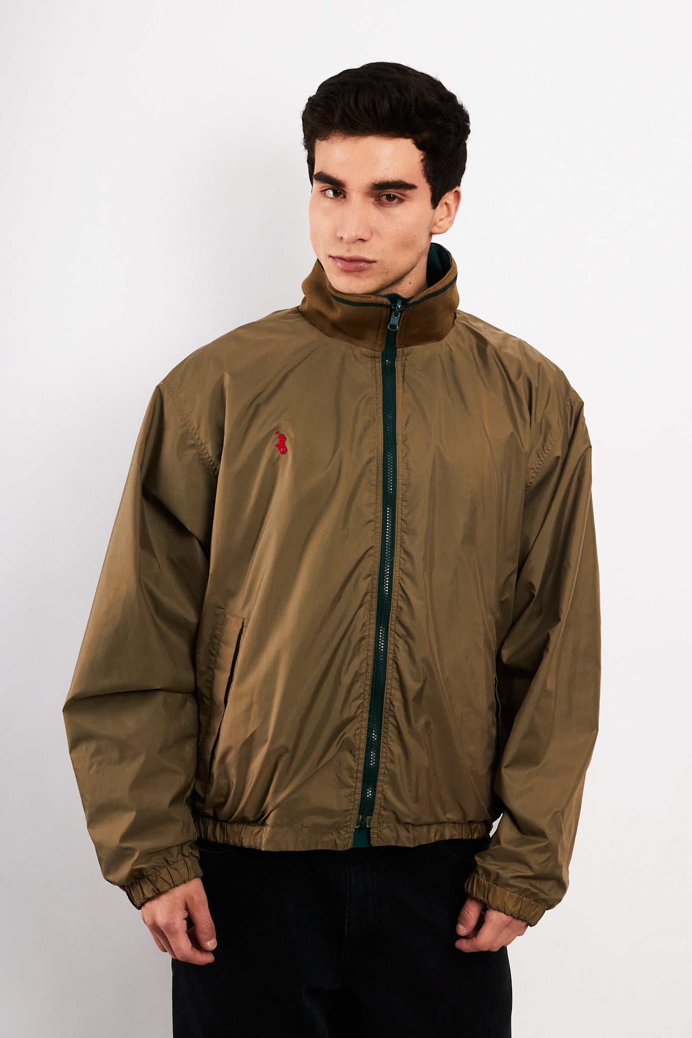 1990 Vintage Polo Ralph Lauren Reversible Colorblock Jacket (L)