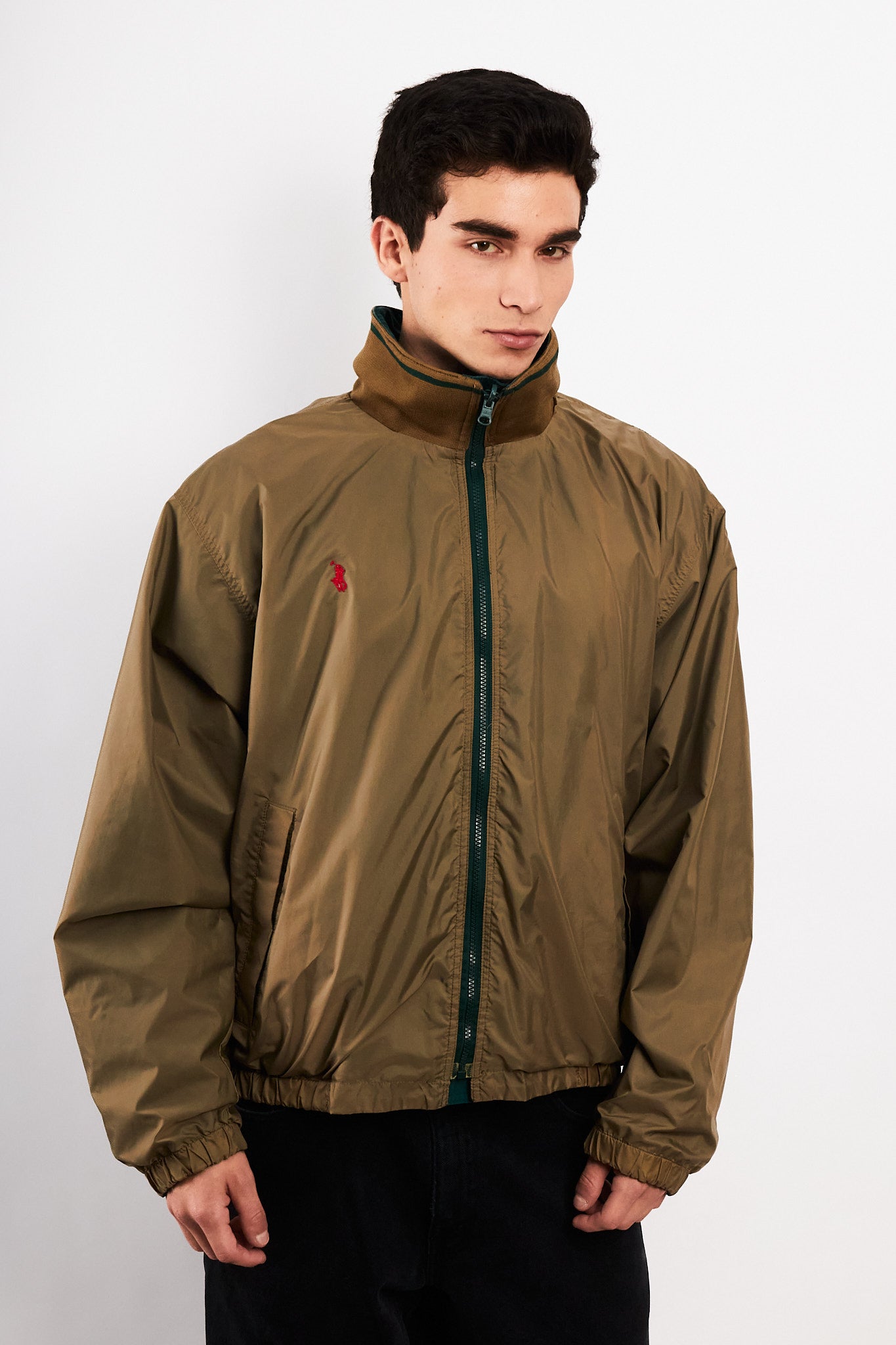1990 Vintage Polo Ralph Lauren Reversible Colorblock Jacket (L)