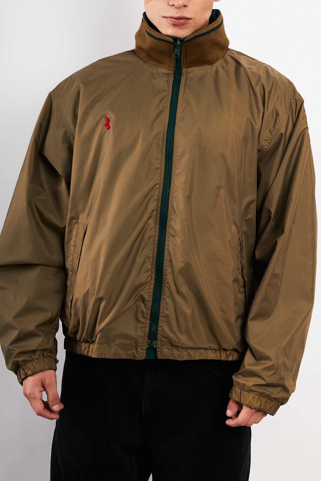 1990 Vintage Polo Ralph Lauren Reversible Colorblock Jacket (L)