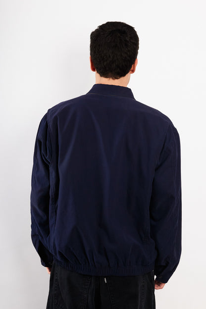 2000 Vintage Polo Ralph Lauren Navy Bi-Swing Impermeable Harrington (M/L)