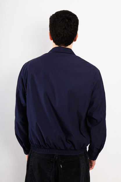2000 Vintage Polo Ralph Lauren Bi-Swing Navy Impermeable Harrington (M)