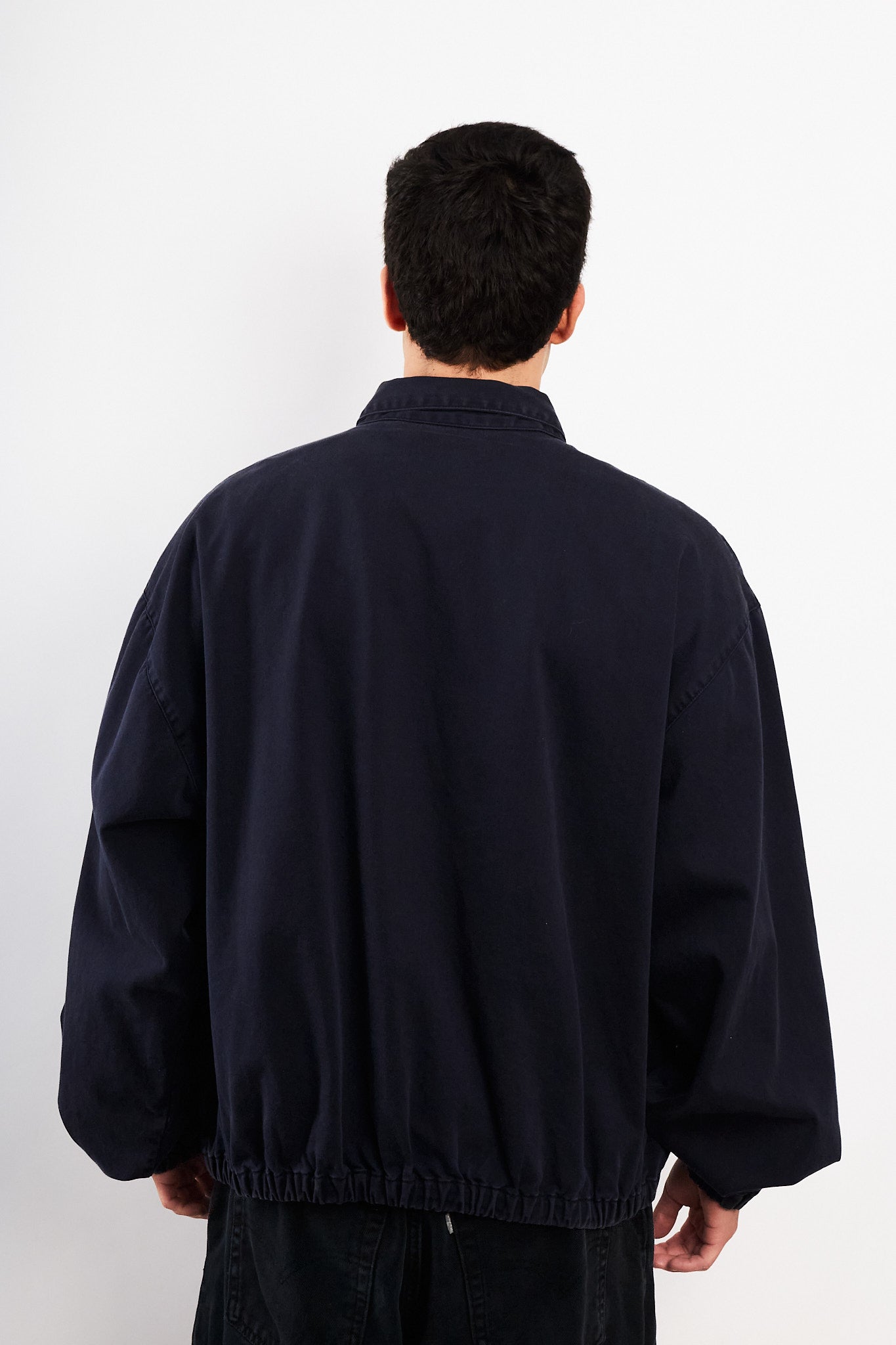 2000 Vintage Polo Ralph Lauren Midnight Blue Harrington (XL)