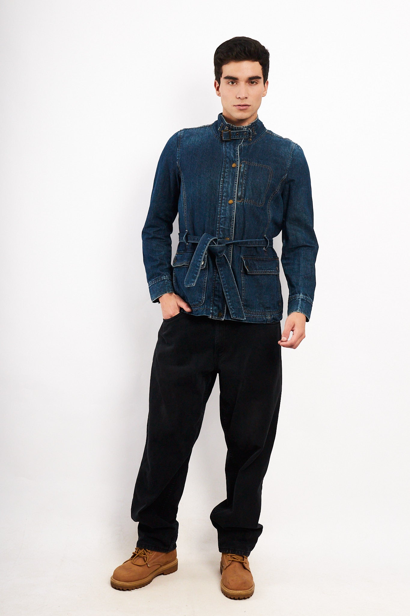 2000 Vintage Ralph Lauren Denim Utility Jacket (S/M)