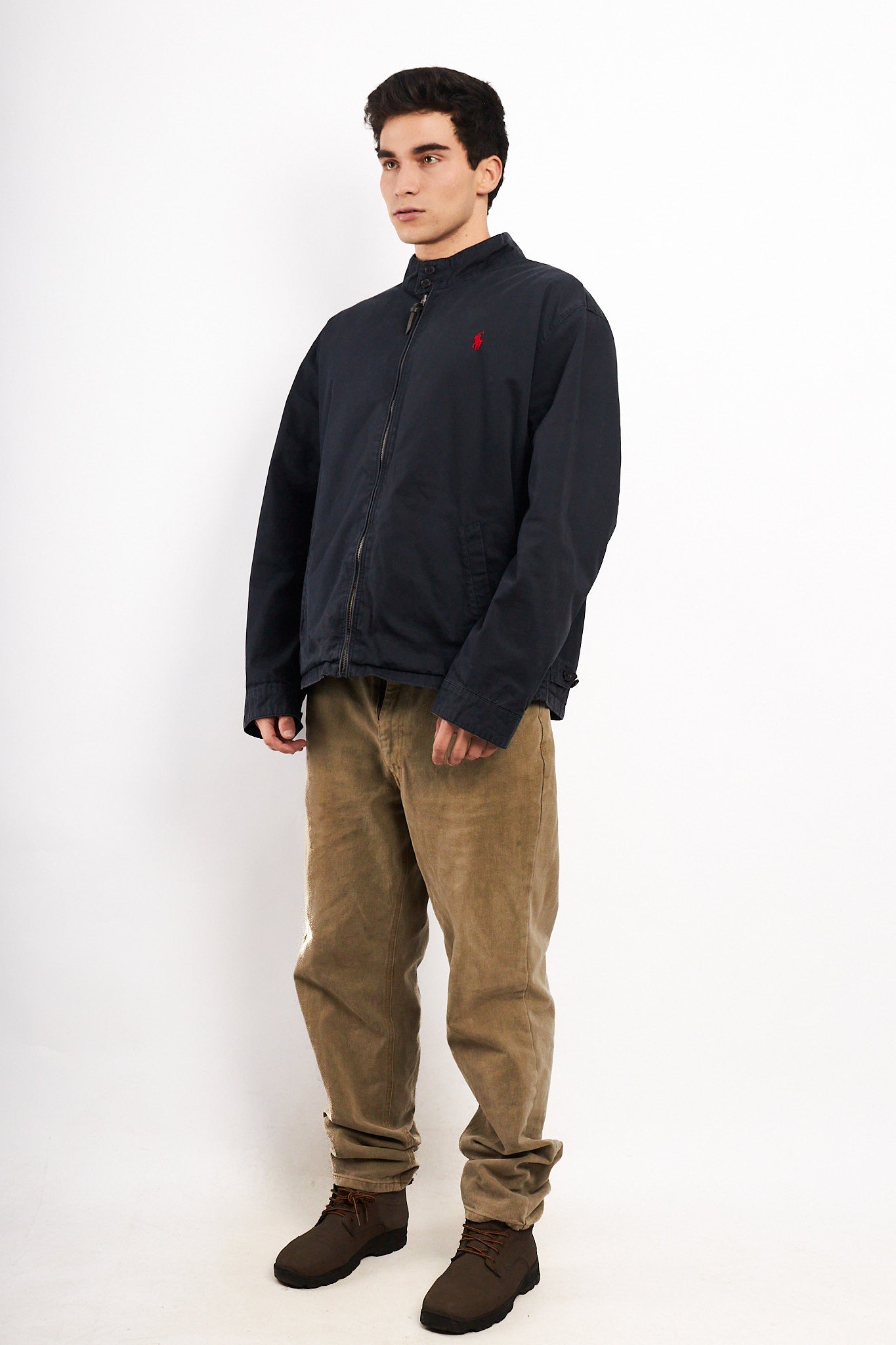 2010 Polo Ralph Lauren Chino Collar Navy Harrington (L/XL)