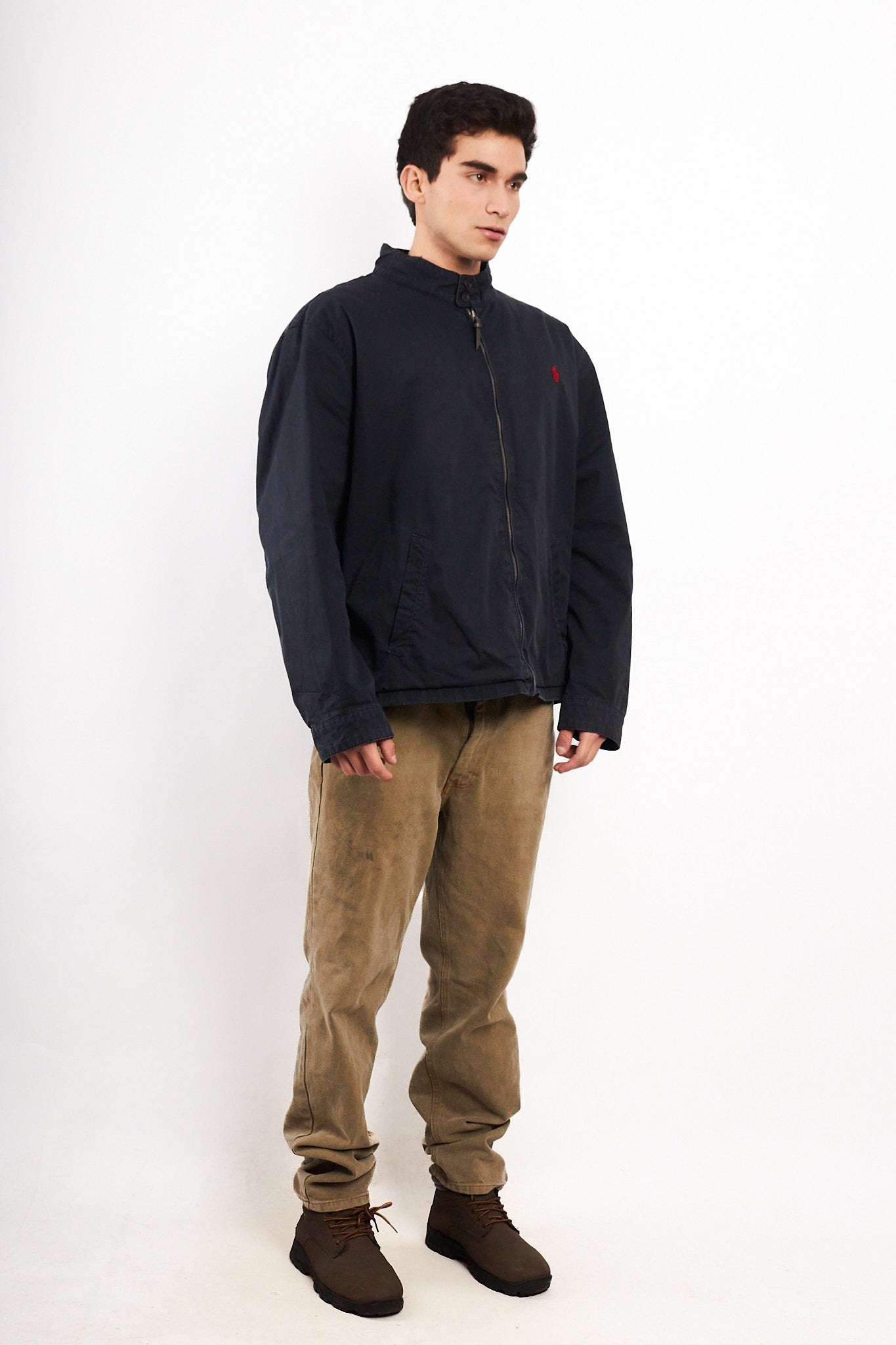 2010 Polo Ralph Lauren Chino Collar Navy Harrington (L/XL)