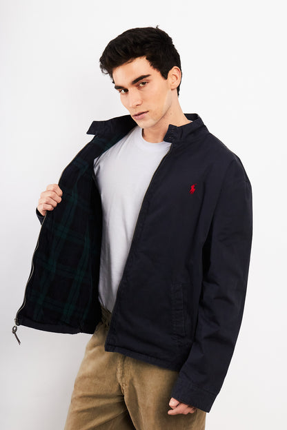 2010 Polo Ralph Lauren Chino Collar Navy Harrington (L/XL)